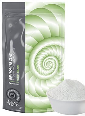 美国代购Bentonite Clay Food Grade Powder - 2 LB Pure Natural