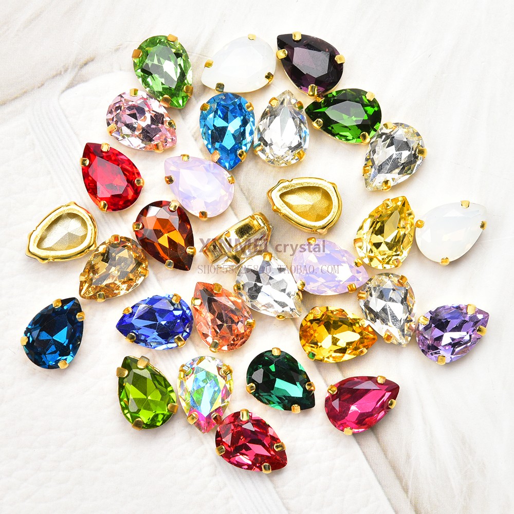 水滴异形钻手缝钻新美饰品