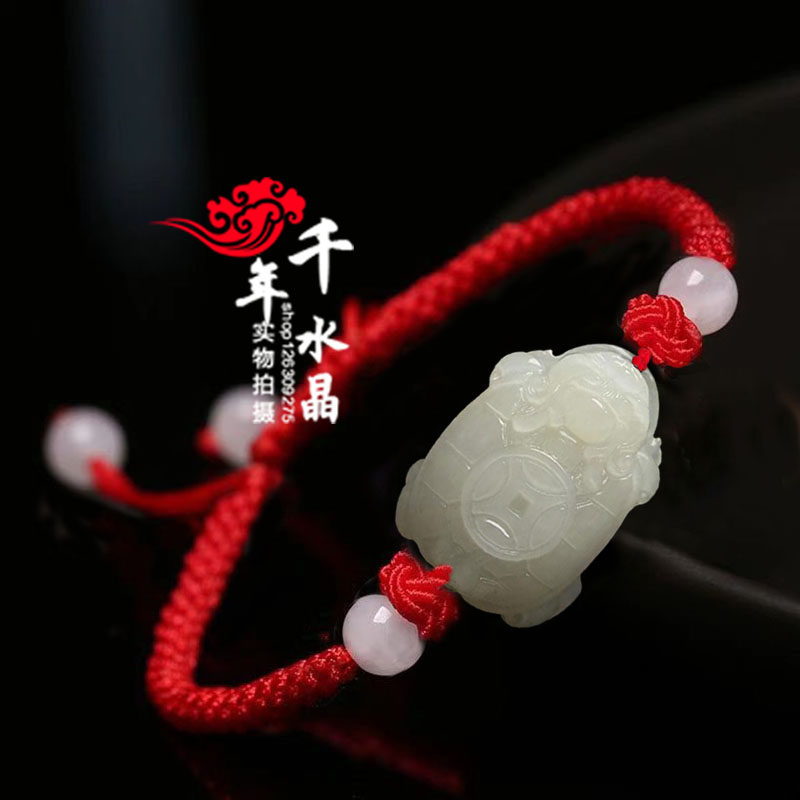 龙龟手链编织红绳手绳