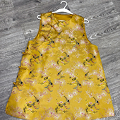 叠穿提花马甲裙无袖 布谷 早春上新新款 盘扣上衣连衣裙A9852