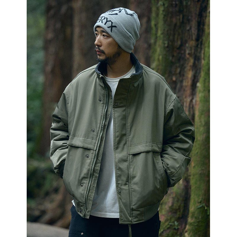 男士夹克棉服冬季加绒