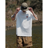 重磅短袖 Quentin Marx日系男士 T恤休闲宽松户外纯棉圆领基础tee夏