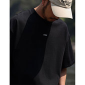 潮情侣大码 Quentin T恤320g纯棉宽松休闲半袖 重磅短袖 夏 Marx男士