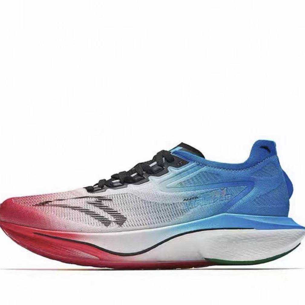 安踏跑步鞋2025春季新款软底轻增高运动网面专业休闲马赫4男鞋