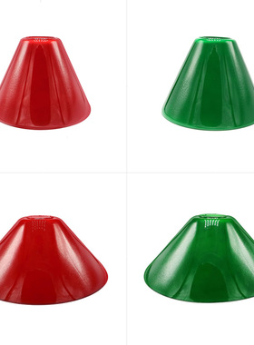 老上海红色墨绿色玻璃灯罩灯壳 婚庆复古e27替换台灯壁灯吊灯配件