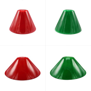 老上海红色墨绿色玻璃灯罩灯壳 婚庆复古e27替换台灯壁灯吊灯配件