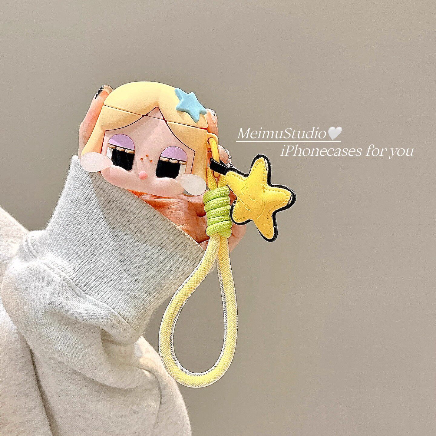 可爱立体卡通适用苹果airpodspro3/2代保护套airpods4带挂绳全包硅胶airpods3/2代创意无线蓝牙耳机保护壳