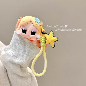 可爱立体卡通适用苹果airpodspro3/2代保护套airpods4带挂绳全包硅胶airpods3/2代创意无线蓝牙耳机保护壳