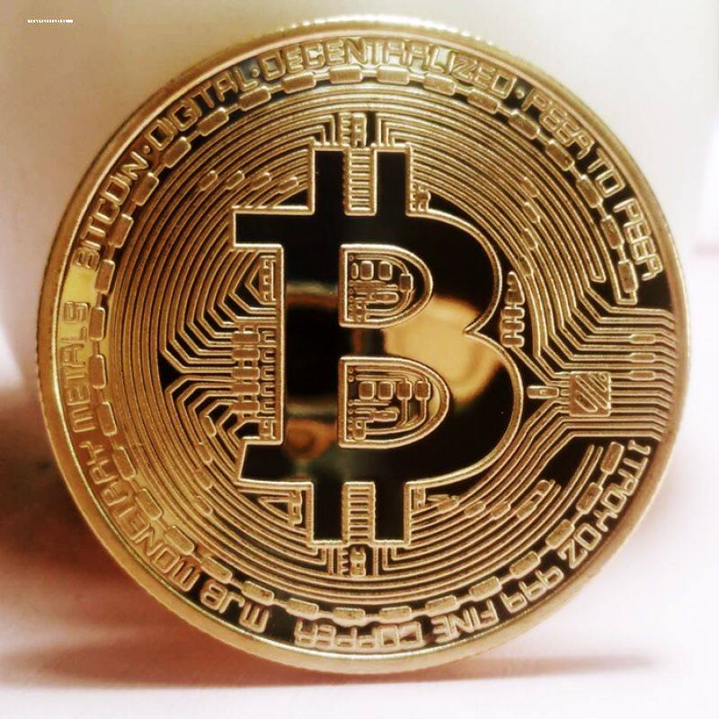Bitcoin 金币BTC外币美元世界钱币 比特 美国纪念币硬币 新年礼