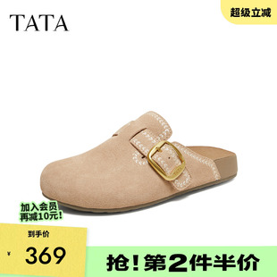 勃肯鞋 新款 2026夏季 KM804BH6 百搭拖鞋 后空凉鞋 时尚 TATA他她女鞋