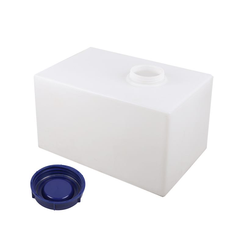 房车卧式带盖灰水箱净水桶排污水罐125升聚乙烯方形滚塑内胆定制