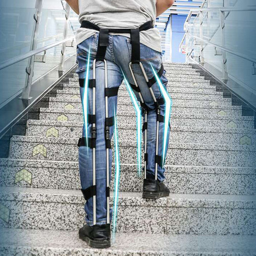 可穿戴隱形椅 网红chairless chair 魔术贴助力座椅 优质不锈钢材
