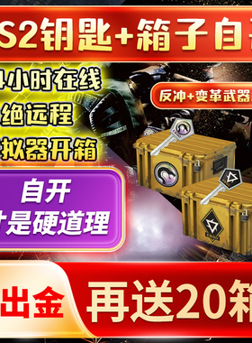 cs2钥匙箱子反冲变革csgo箱子加钥匙皮肤自开号【现货秒发】