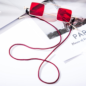 眼镜绳编织手工无金属眼镜带旅游户外袋防掉墨镜挂链耳机挂眼镜链