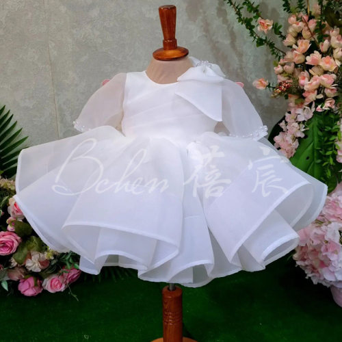 圣诞节女童公主裙2026新款网纱裙女宝宝一周岁礼服Princess Dress