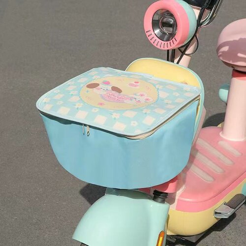 皮革防水通用适用爱玛雅迪电瓶车防尘防晒保护罩电动车车筐防雨罩