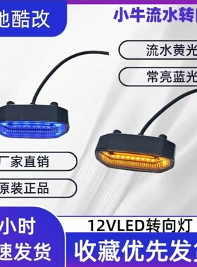 转向灯方向灯大疆电摩电瓶车立马U电动车大金牛博悦转向灯大12V