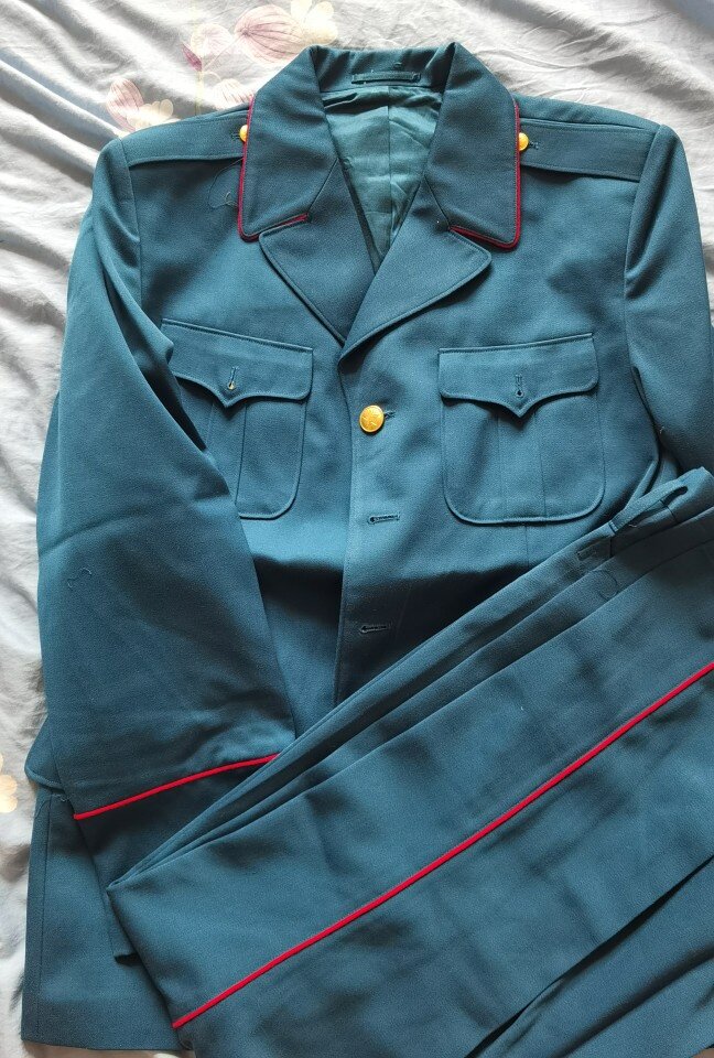 正品加厚新款上市棉毛混纺优质涤卡精品八九宝蓝色陆冬礼宾服