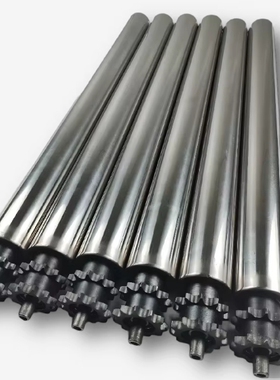 QCH21 22-D50 60 76 80 89-W250-t1.5替代双链轮型无动力输送滚筒