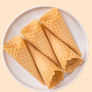 原味冰淇淋蛋筒脆皮家用甜筒架冰激凌diy蛋糕装饰烘焙托小蛋筒
