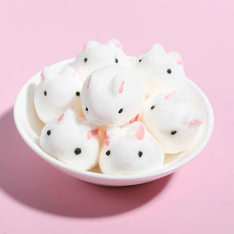 网红小兔子蛋糕装饰装扮