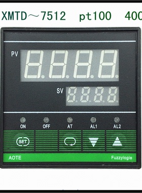 厂家直销/高精度智能温控表/温控仪。XMTD～7512  pt100   400.c