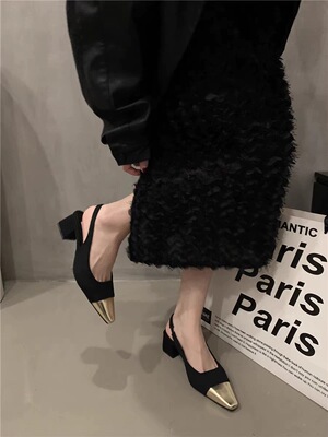 其他单鞋韩版拼色松紧带