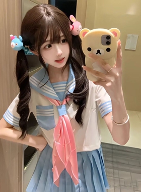 Bl小梦复刻(四个色)基础版短袖水手服bodyline套装jk