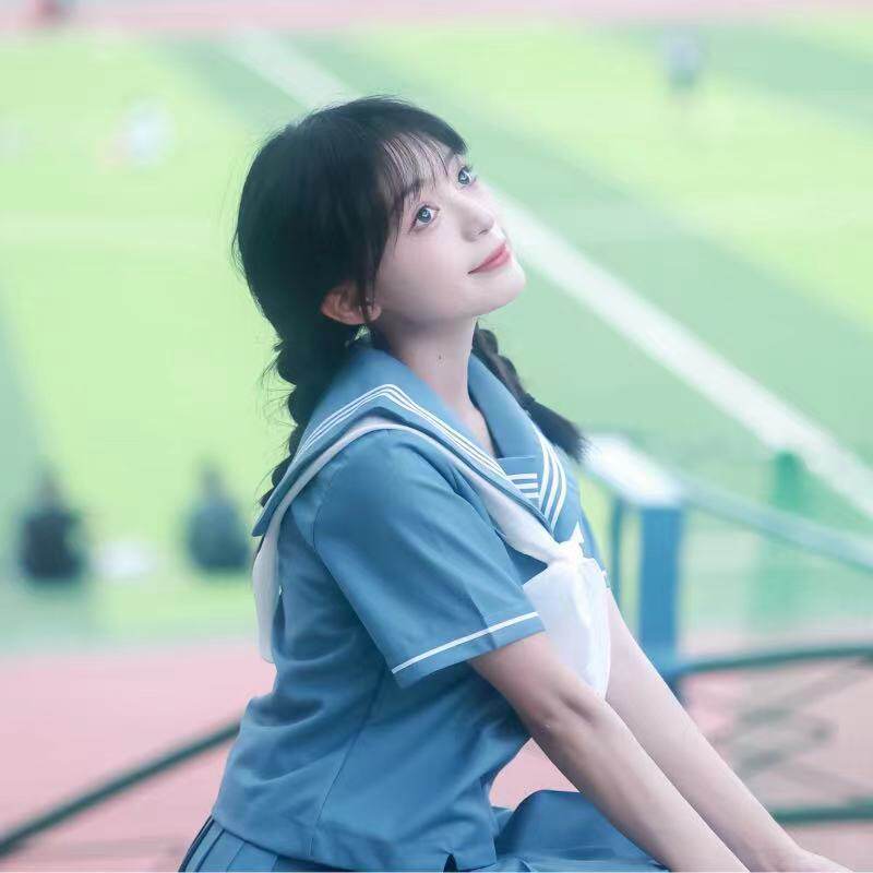 蓝三本JK制服裙基础款原创正品水手服日系学院风套装短袖中间服女