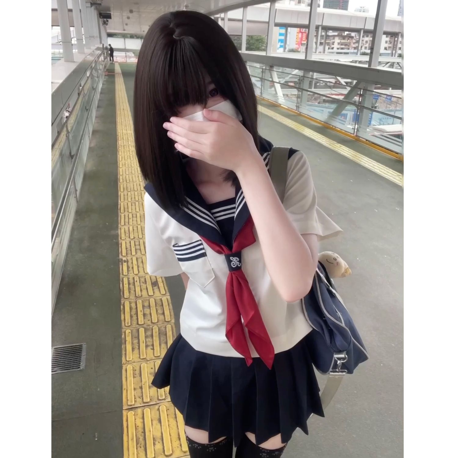 【白三本】白月光jk水手服基础款百褶裙日系学院风长袖套装秋季