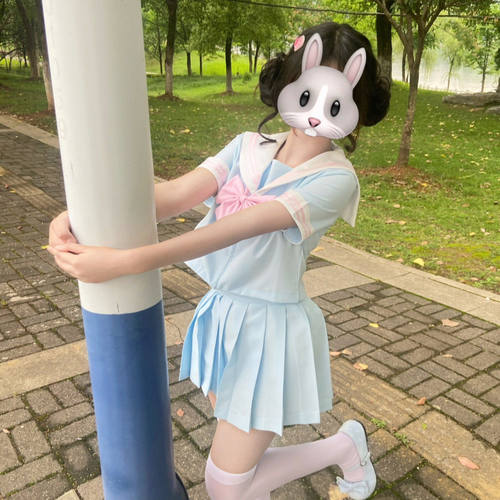 新款原创bodyline短袖水手服制服套装JK学院套裙休闲全套