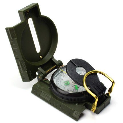 防水外壳美式指南针车载罗盘夜光