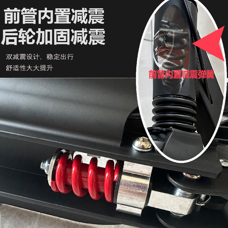 出口新品折叠升降滑板车儿童两轮6-12岁以上中大童成人代步工具