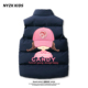 NYZK女童羽绒棉马甲秋冬2025新款 洋气时髦女宝宝外穿背心儿童马夹