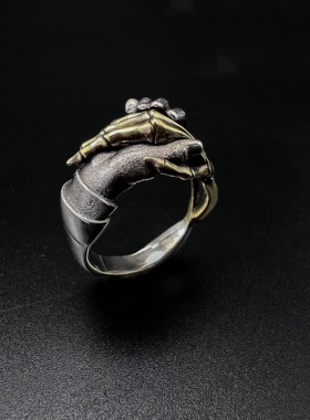 帝骁个性原创设计手工银饰