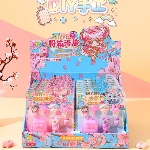 晶晶汉堡炸鸡小推车DIY玩具