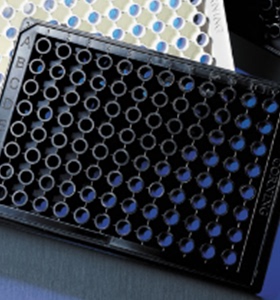 康宁Corning 3694 96孔板，黑色，平底，半区，未处理表面，