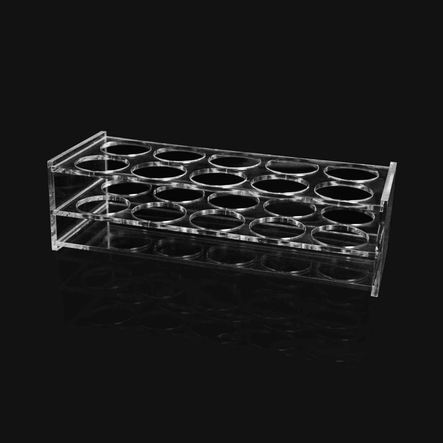 Biosharp BS-CTR-1000-B 100ml 10孔有机玻璃离心管架