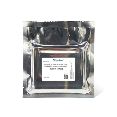 BL585A 蛋白预制胶Tris-Glycine, 8％, 10孔, 1.5 mm