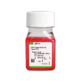 gibco 25200-056胰酶细胞消化液(0.25%胰酶 含EDTA、酚红)100ml