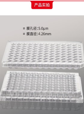 96孔板细胞培养小室(PC膜,4.26mm,孔径5.0μm)平替康宁3387 3388