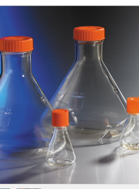 三角培养瓶250ml 缓冲底 密闭盖 灭菌Corning/康宁 431406