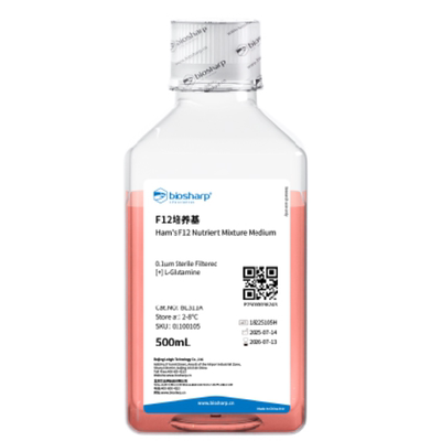 BL311A F12液体培养基（含丙酮酸钠，不含HEPES）500ml