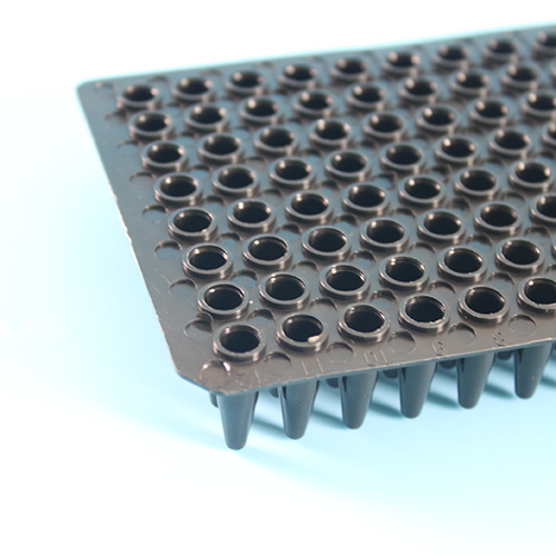 biosharp BS-PC96-E 96孔无裙边黑色PCR板 20块/包