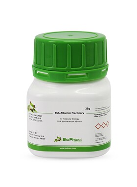 BioFroxx 4240GR025 牛血清白蛋白V BSA(Albumin Bovine)  25g