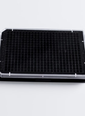 11614 384孔黑框透明底细胞培养板 替换康宁 3764