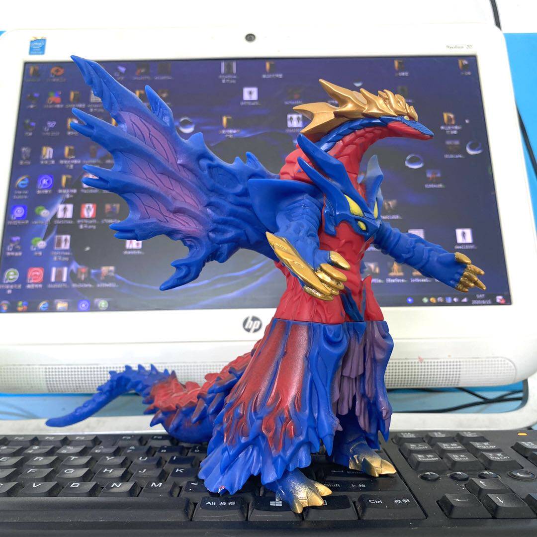 鲁格赛特罗布奥特战士终极boss反派宇宙吞噬者大号软胶人偶玩具