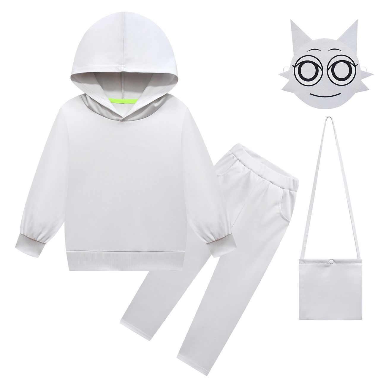 新款cosplay节奏盒子Sprunki Plush 儿童连帽卫衣套装 5410 6074