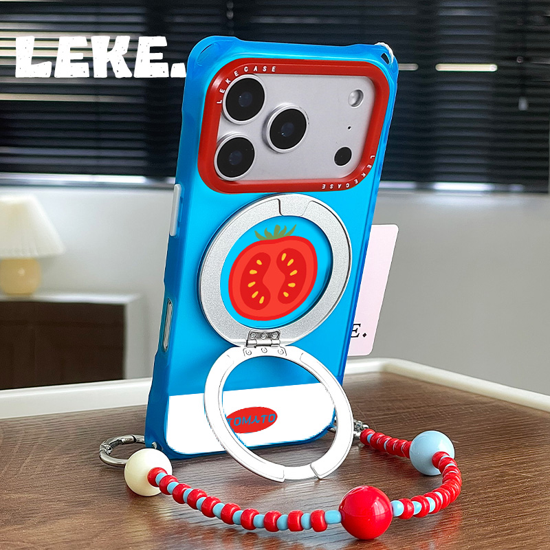 红番茄支点壳带挂绳斜挎可背支架