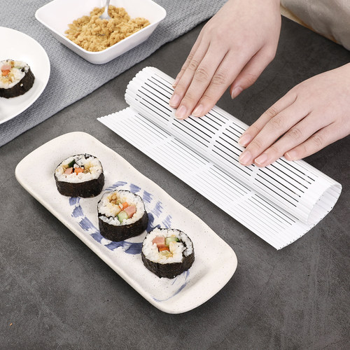 日本寿司竹帘卷做紫菜包饭卷帘